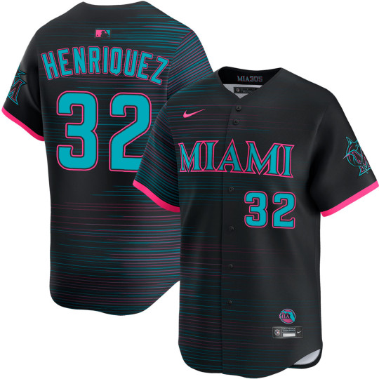 Ronny Henriquez Miami Marlins City Connect 2.0 Limited Jersey