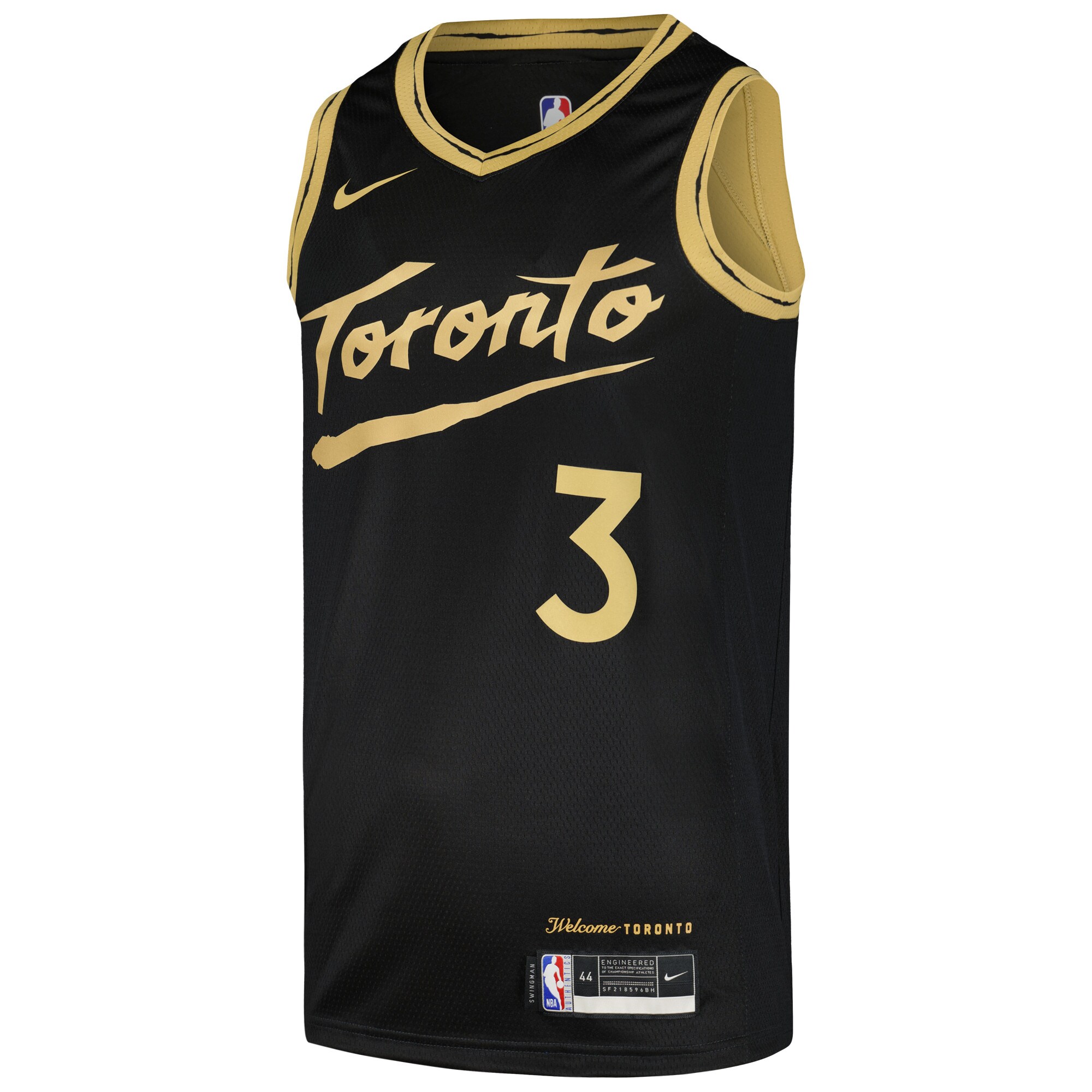 OG Anunoby Toronto Raptors Swingman Player Jersey - City Edition - Black
