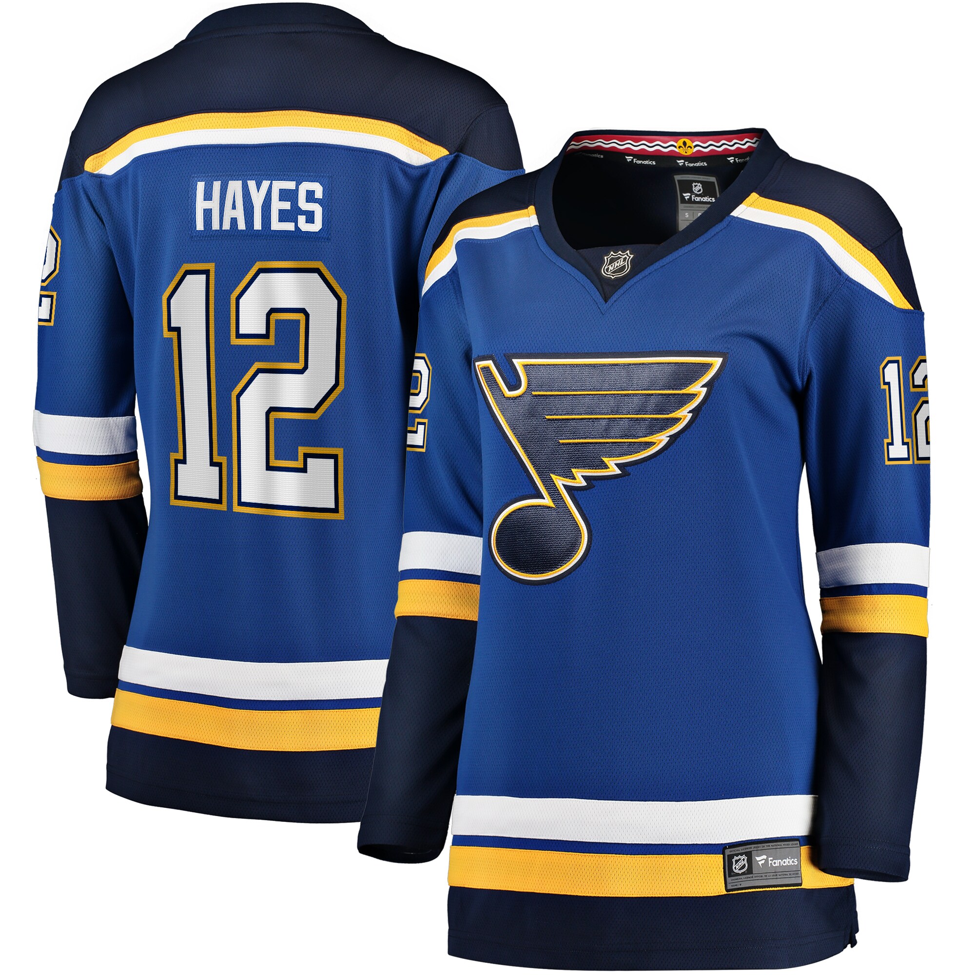 Kevin Hayes St. Louis Blues Fanatics Women's Home Breakaway Player Jersey - Blue