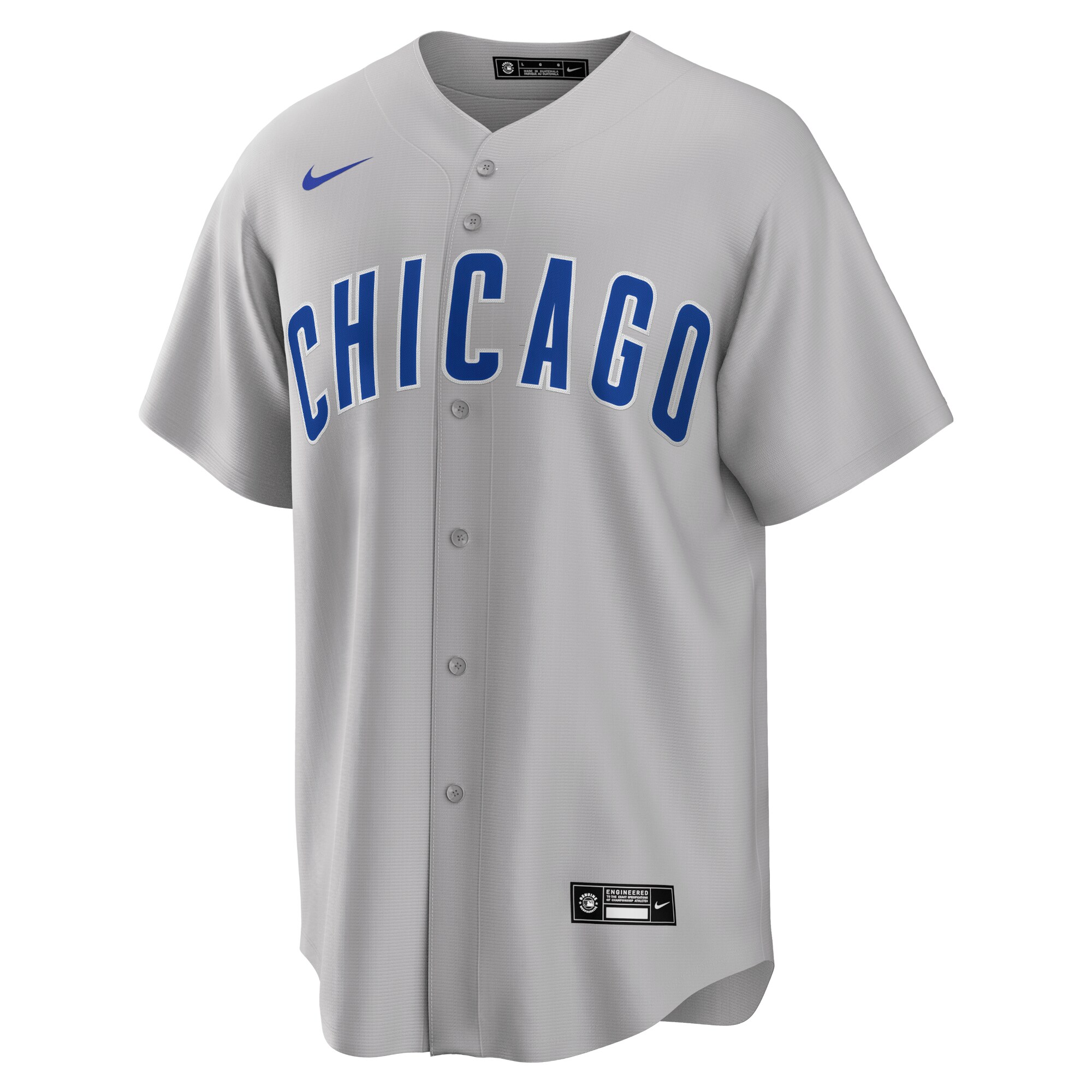 Chicago Cubs  Road Replica Team Jersey - Gray