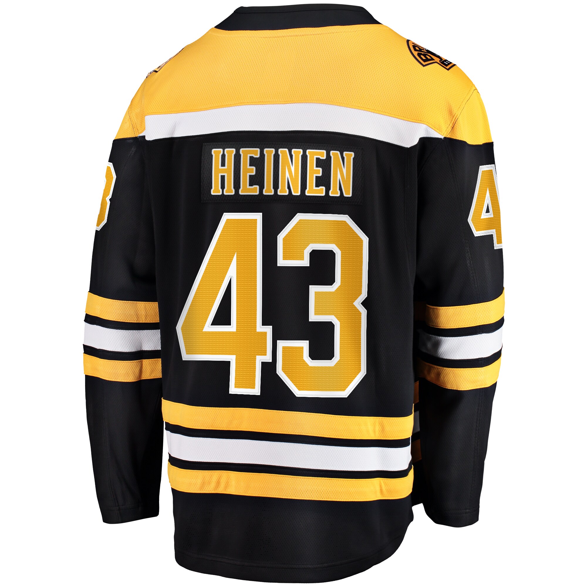 Danton Heinen Boston Bruins Fanatics Home Premier Breakaway Player Jersey - Black