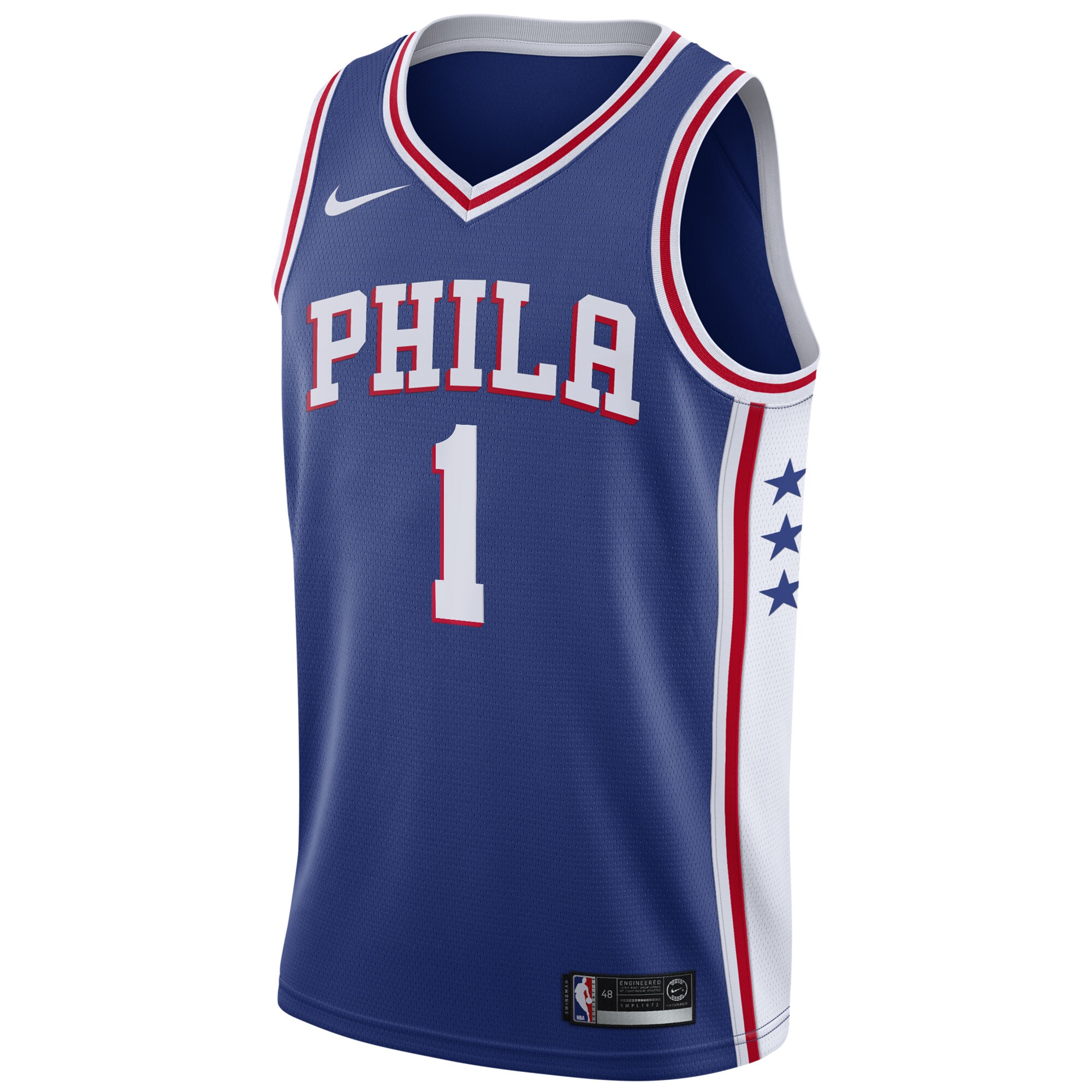 James Harden Philadelphia 76ers Swingman Jersey - Icon Edition - Royal