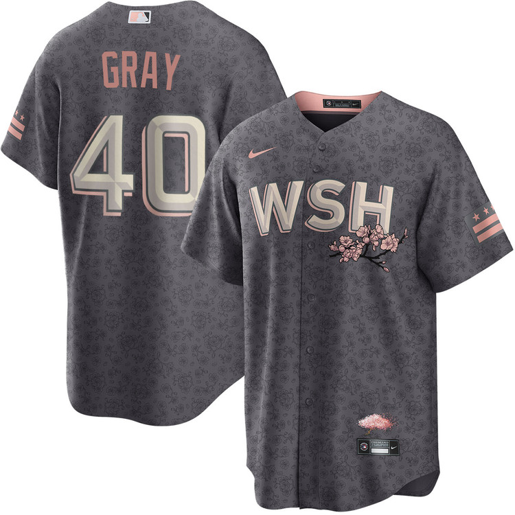 Josiah Gray Washington Nationals City Connect Jersey