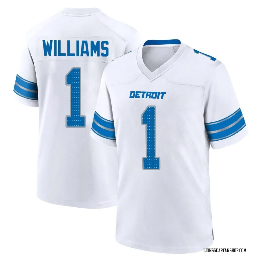 Jameson Williams Detroit Lions Nike Alternate Game Player Jersey - White
