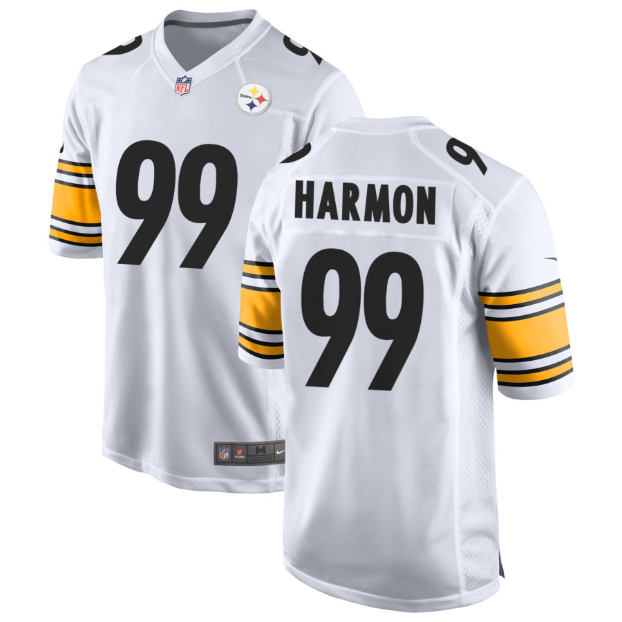 Men's Youth Women's Pittsburgh Steelers Derrick Harmon White 2025 Draft First Round Pick Game Jersey