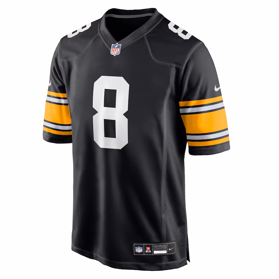 Pittsburgh Steelers Aaron Rodgers Black Jersey