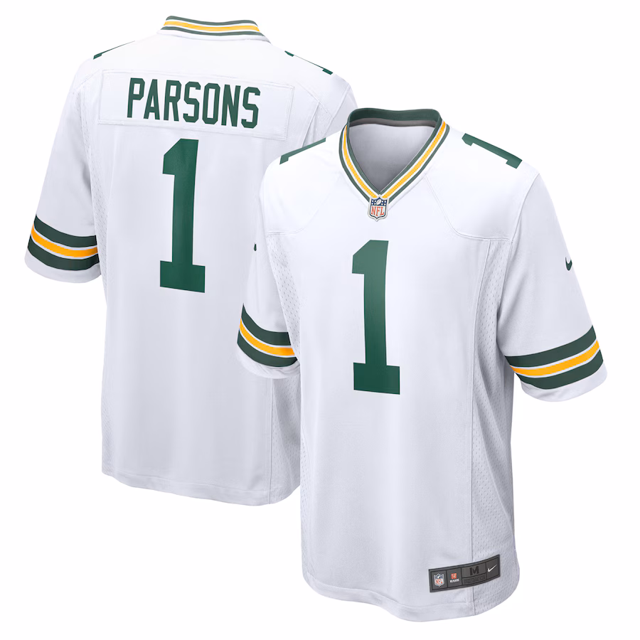 Micah Parsons #1 Green Bay Packers Jersey