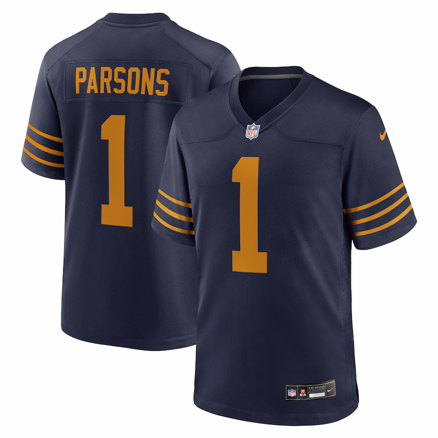 Micah Parsons #1 Green Bay Packers Jersey