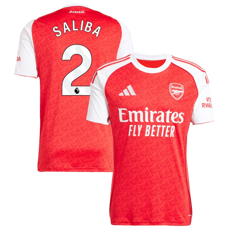 Men Arsenal 2025/26 Home Authentic Player Jersey