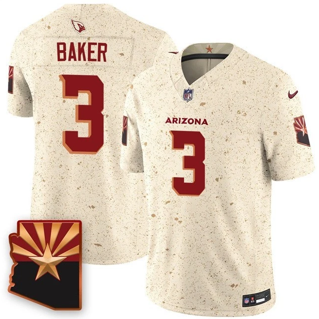 Cardinals Budda Baker 2025 F.U.S.E. “Rivalries” Vapor Stitched Limited Jersey