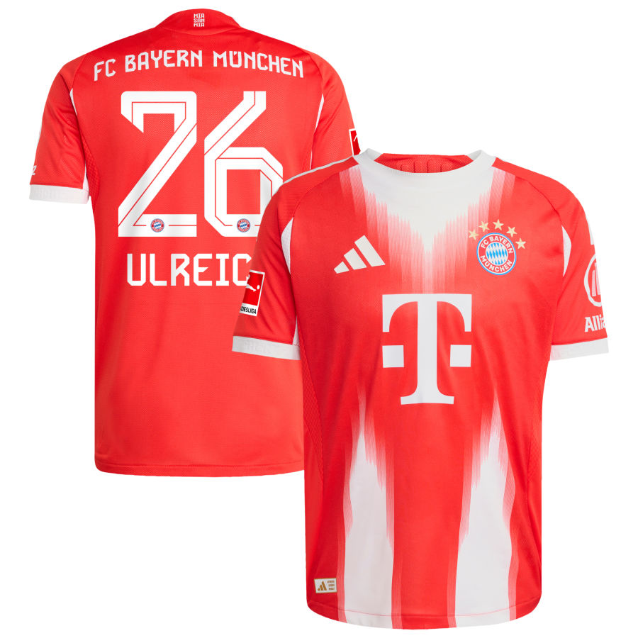 Men Bayern Munich 2025/26 Home Jersey - Red