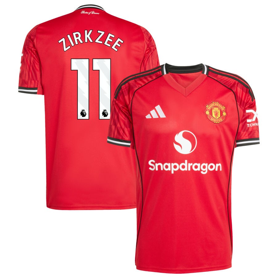 Men Manchester United Home 2025/26 Jersey - Red