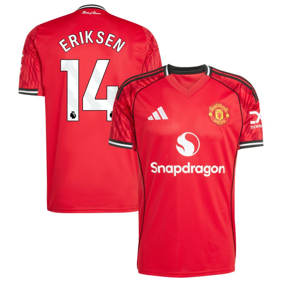 Men Manchester United Home 2025/26 Jersey - Red