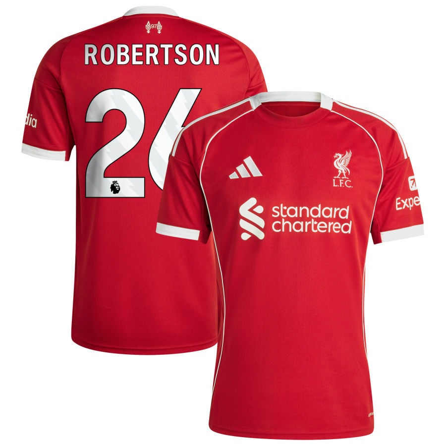 Youth Liverpool 2025/26 Home Jersey Red