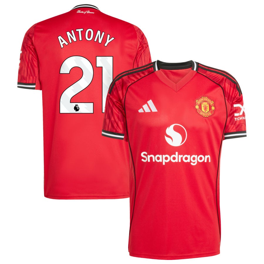 Men Manchester United Home 2025/26 Jersey - Red