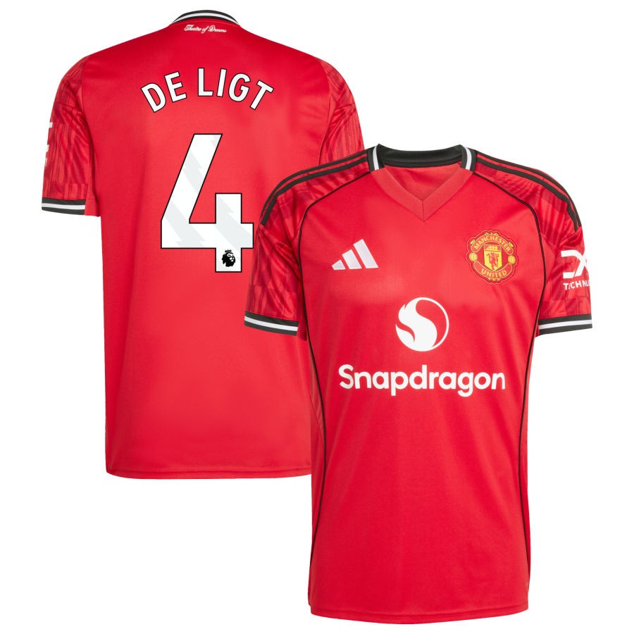 Men Manchester United Home 2025/26 Jersey - Red