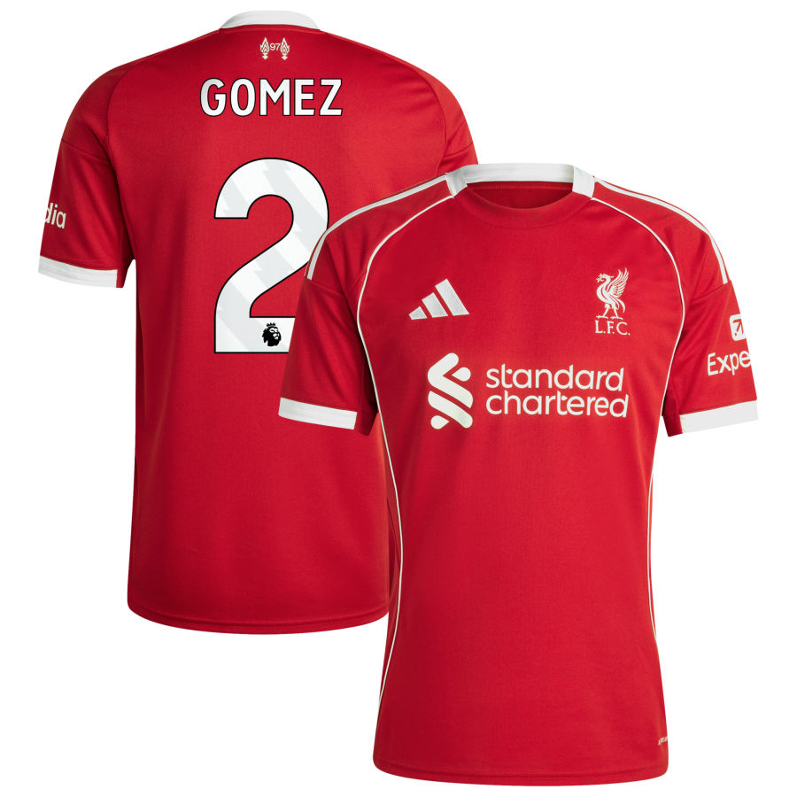 Youth Liverpool 2025/26 Home Jersey Red