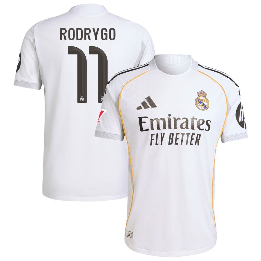 Youth Real Madrid 2025/26 Home Jersey - White
