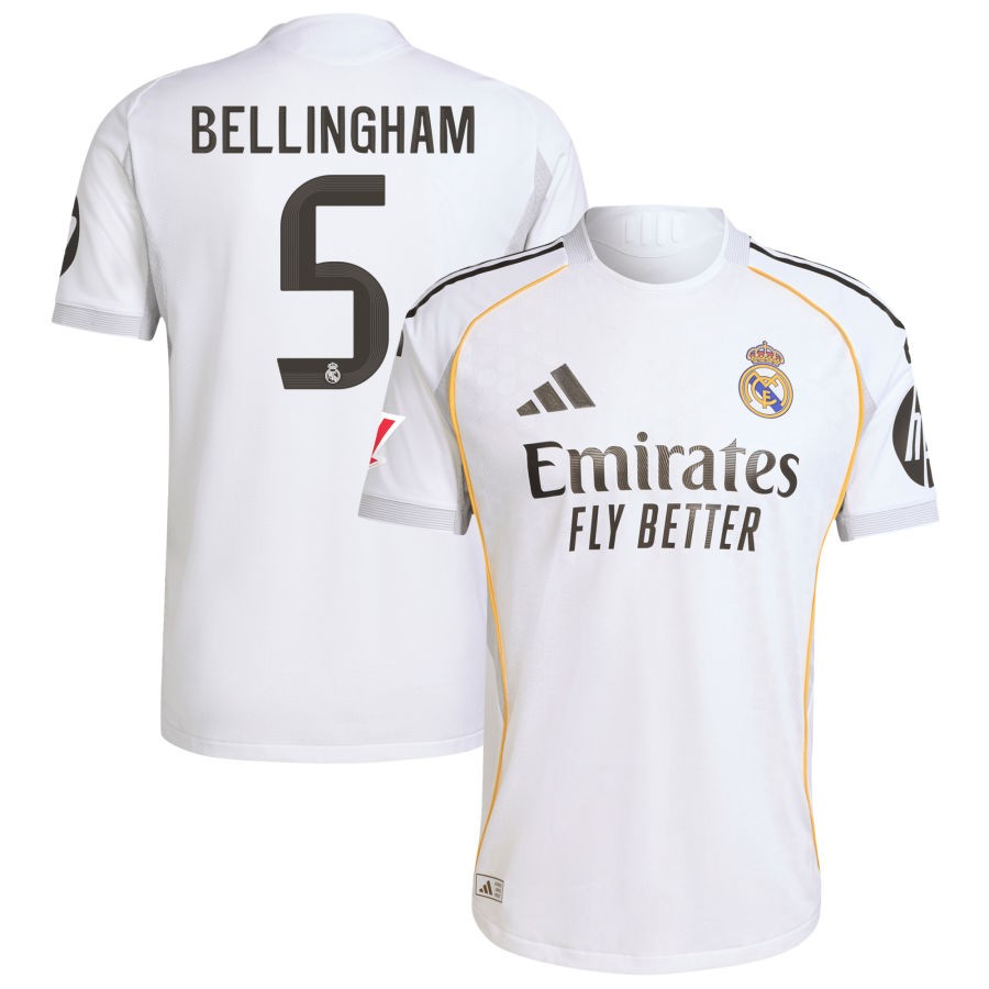Youth Real Madrid 2025/26 Home Jersey - White