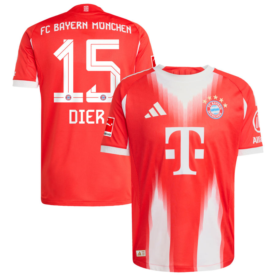Men Bayern Munich 2025/26 Home Jersey - Red
