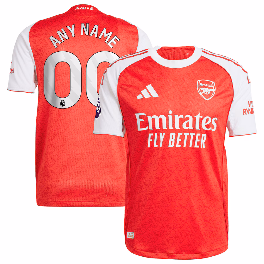 Men Arsenal 2025/26 Home Authentic Player Jersey