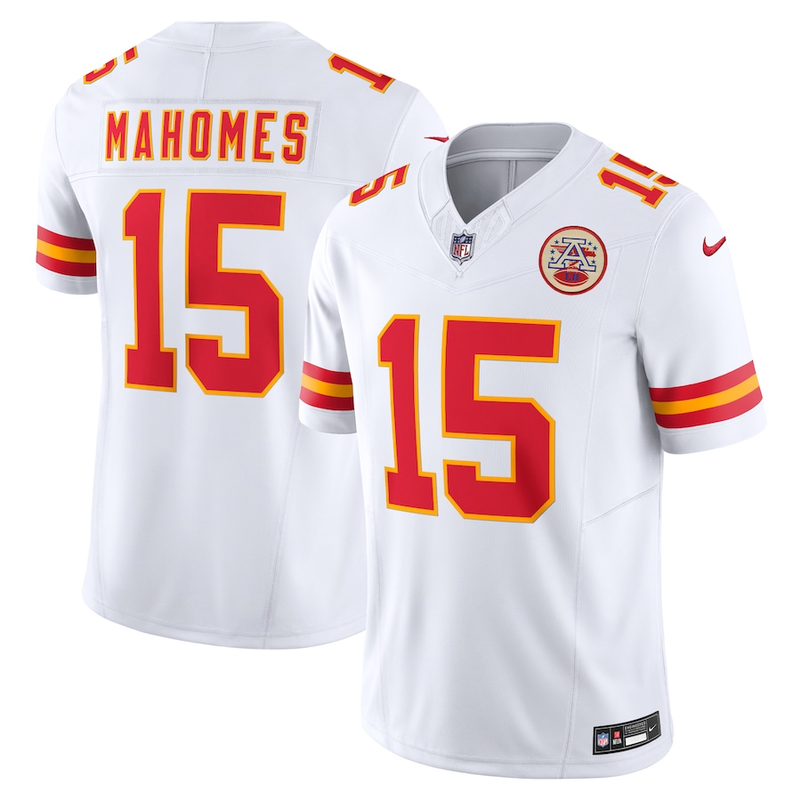 Patrick Mahomes #15 Kansas City Chiefs Nike Vapor F.U.S.E. Limited Jersey