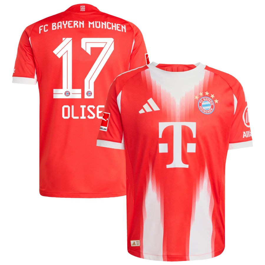 Men Bayern Munich 2025/26 Home Jersey - Red