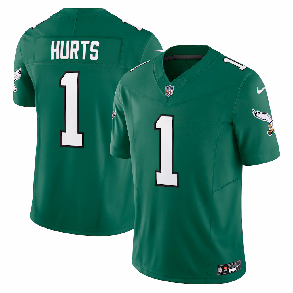 Jalen Hurts #1 Philadelphia Eagles Vapor F.U.S.E. Limited Jersey
