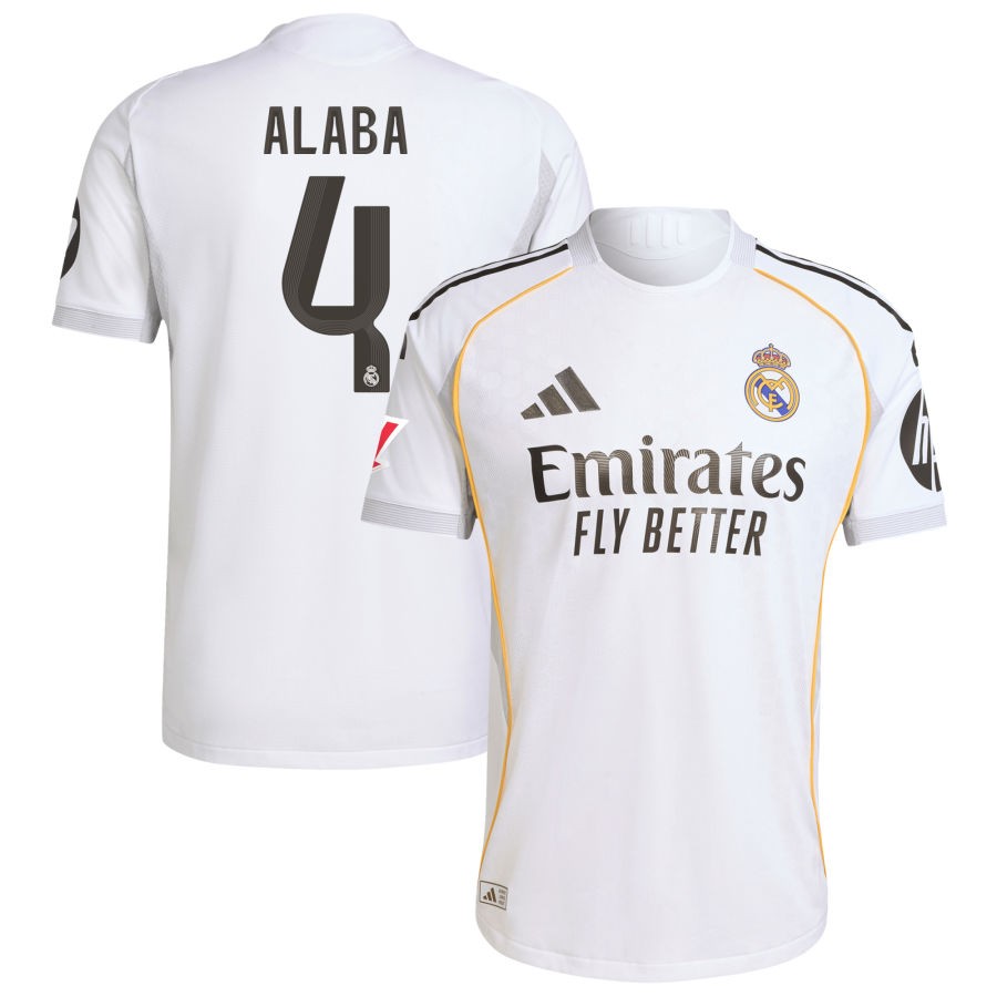 Youth Real Madrid 2025/26 Home Jersey - White