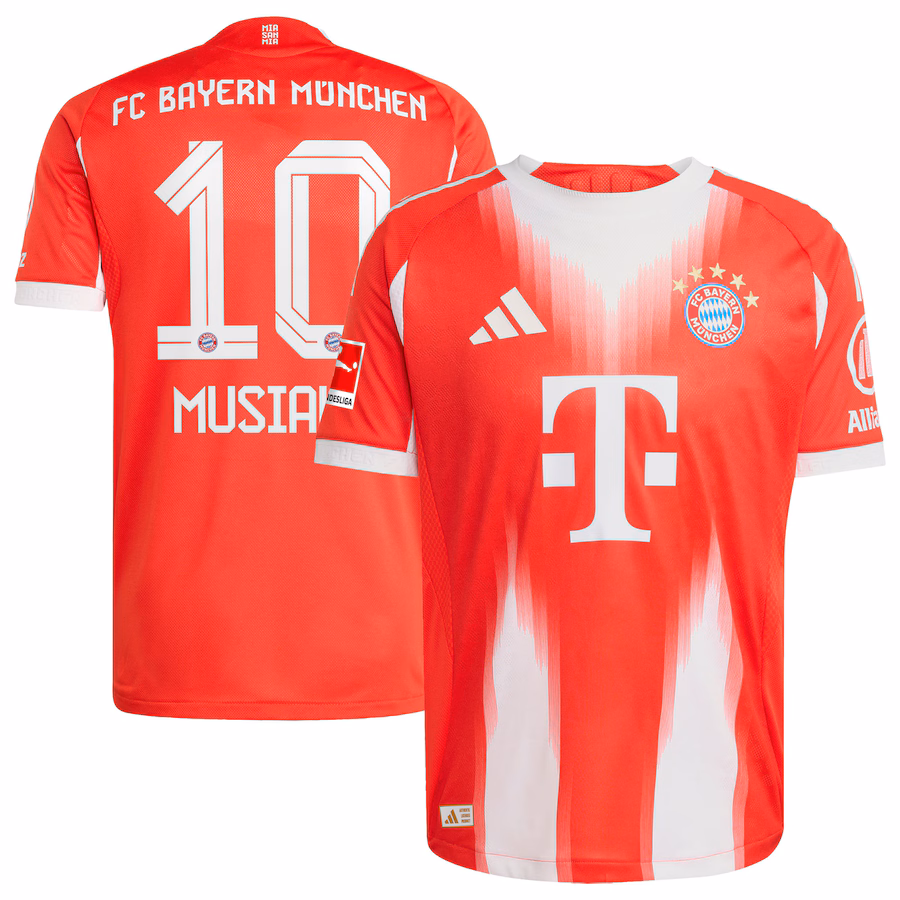 Men Bayern Munich 2025/26 Home Jersey - Red