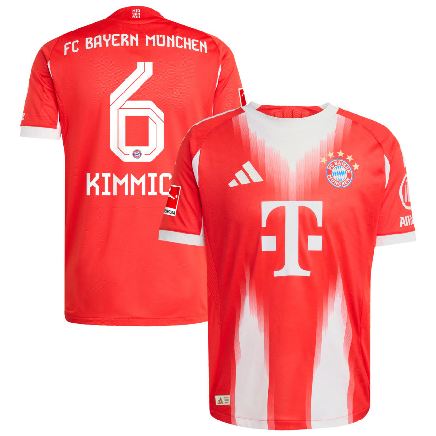 Men Bayern Munich 2025/26 Home Jersey - Red