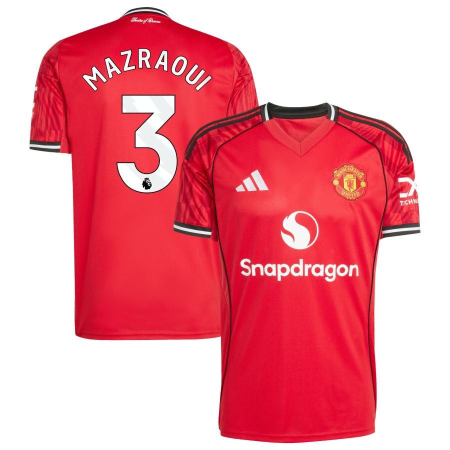 Men Manchester United Home 2025/26 Jersey - Red