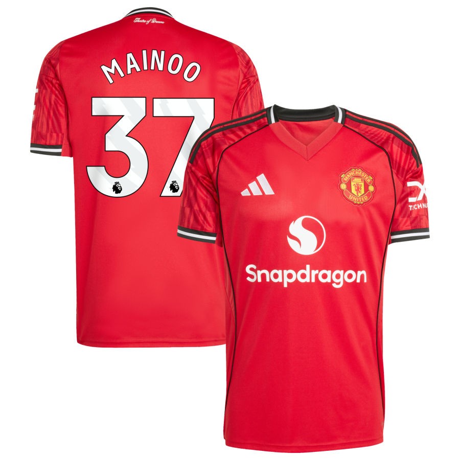 Men Manchester United Home 2025/26 Jersey - Red