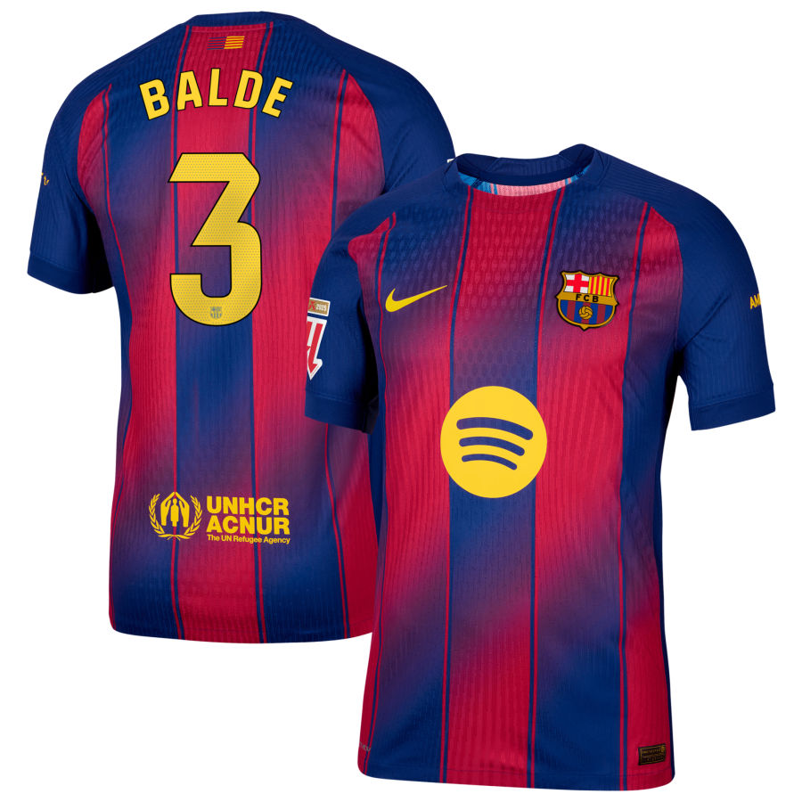 Men Barcelona 2025/26 Home Jersey - Blue