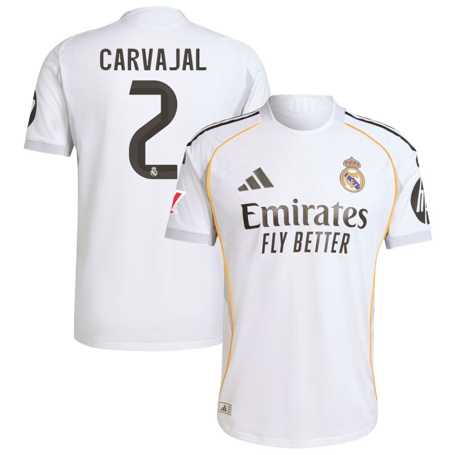 Men Real Madrid 2025/26 Home Jersey - White