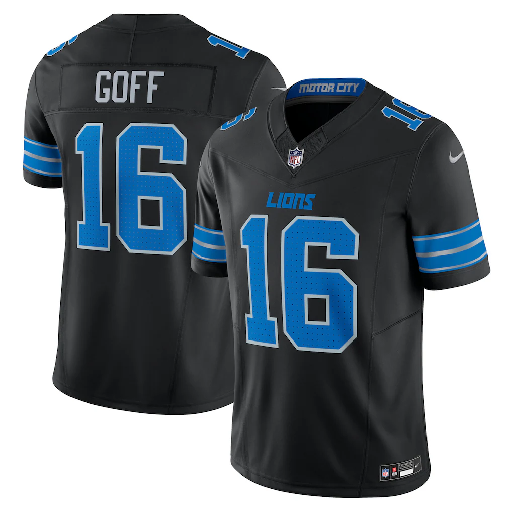 Jared Goff #16 Detroit Lions Vapor F.U.S.E. Limited Jersey