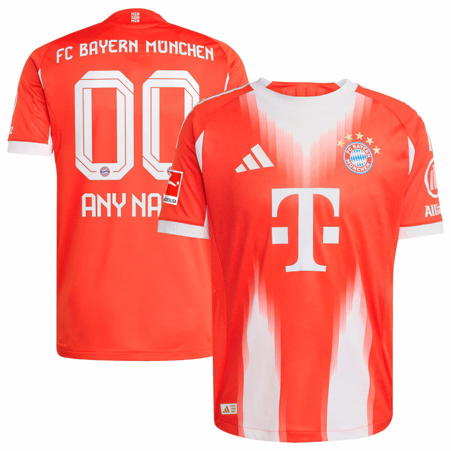 Youth Bayern Munich 2025/26 Home Jersey - Red