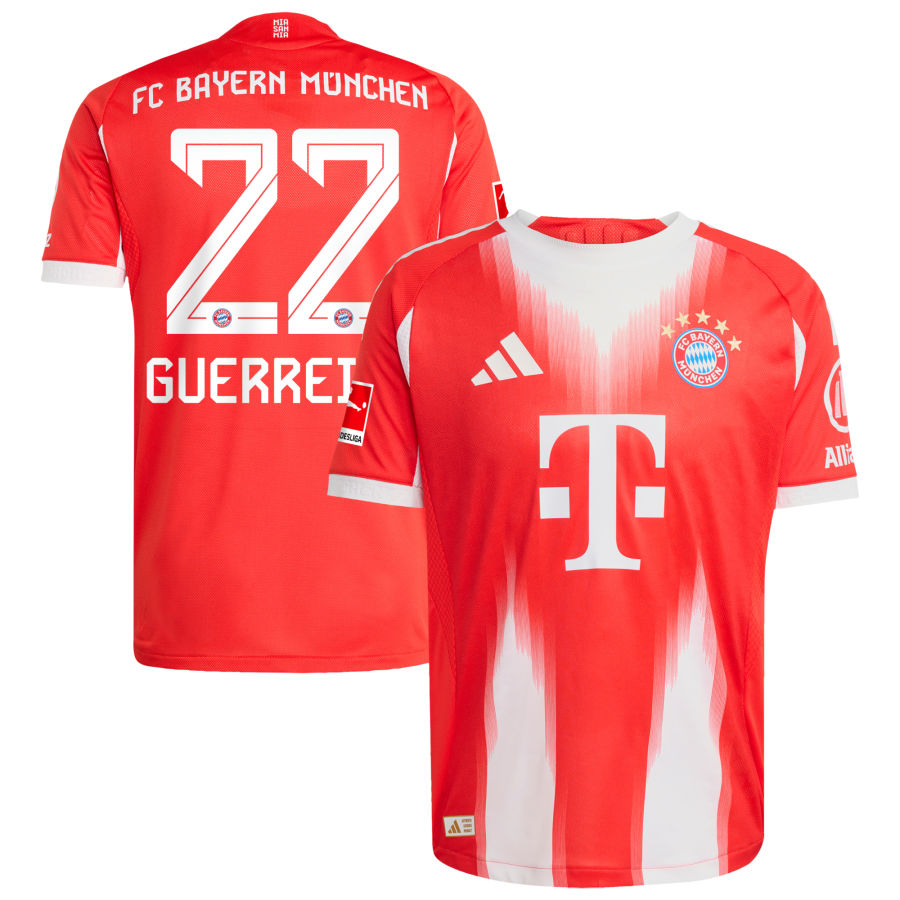 Men Bayern Munich 2025/26 Home Jersey - Red