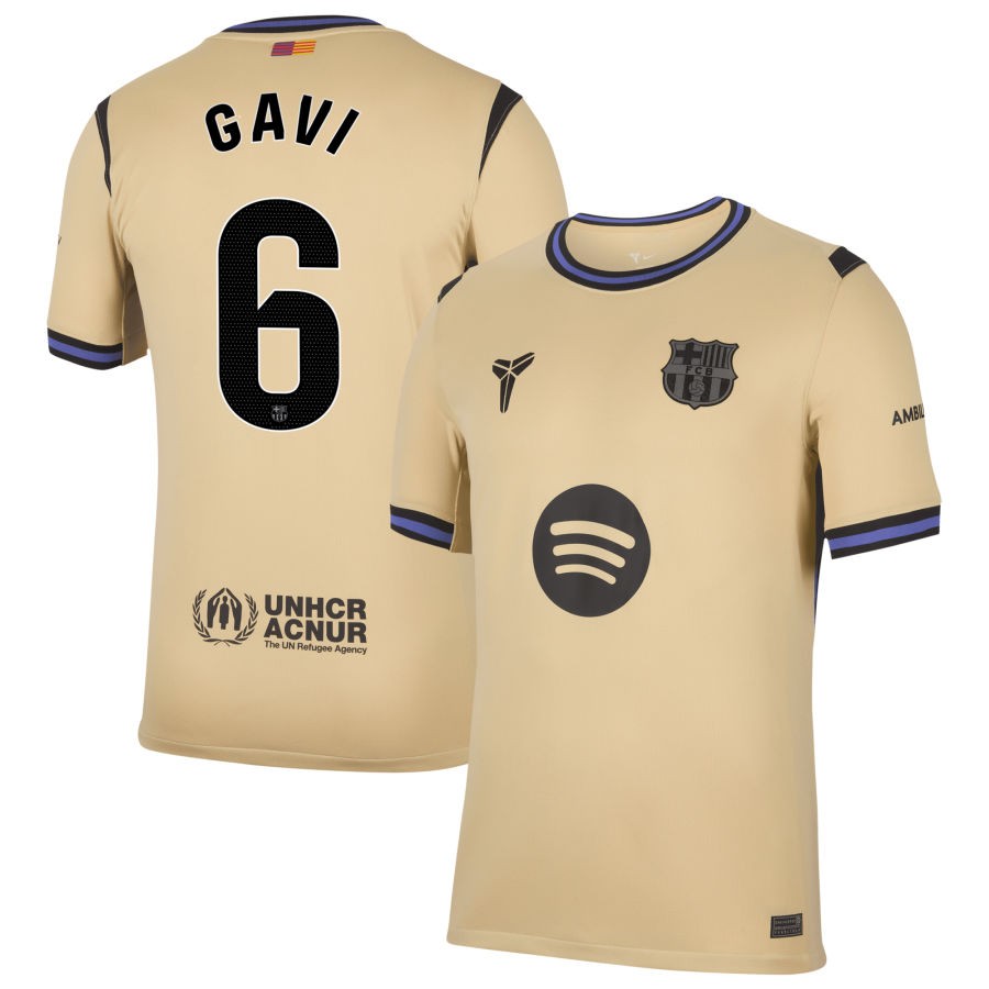 Men Barcelona 2025/26 Jersey - Gold