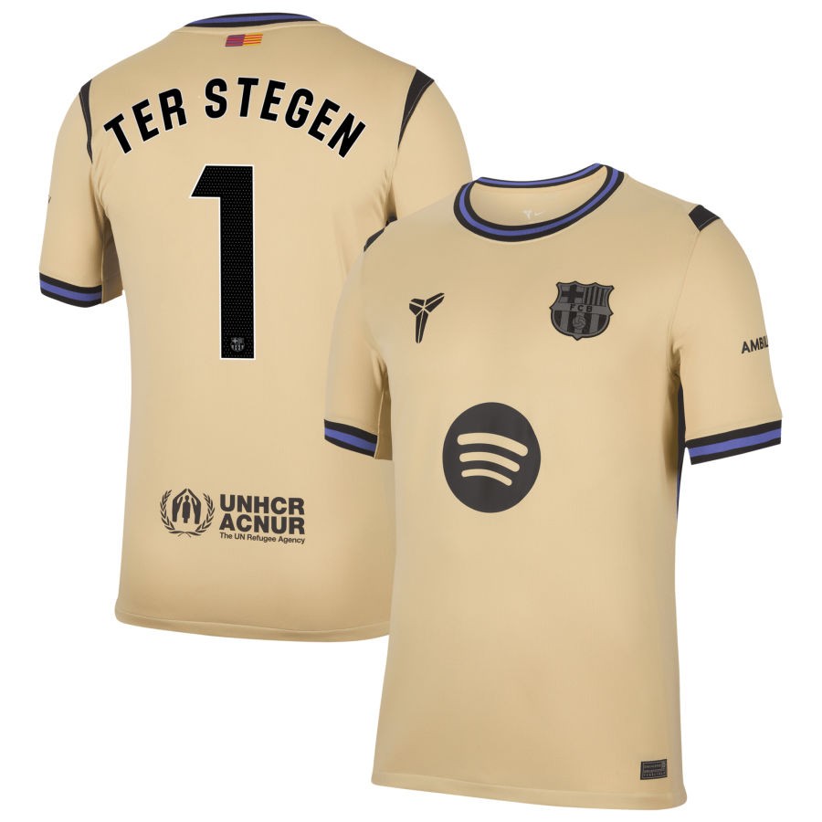 Men Barcelona 2025/26 Jersey - Gold