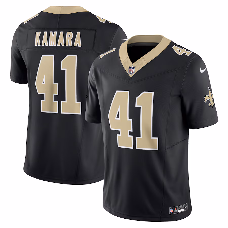 Alvin Kamara #41 New Orleans Saints Alternate Vapor F.U.S.E. Limited Jersey