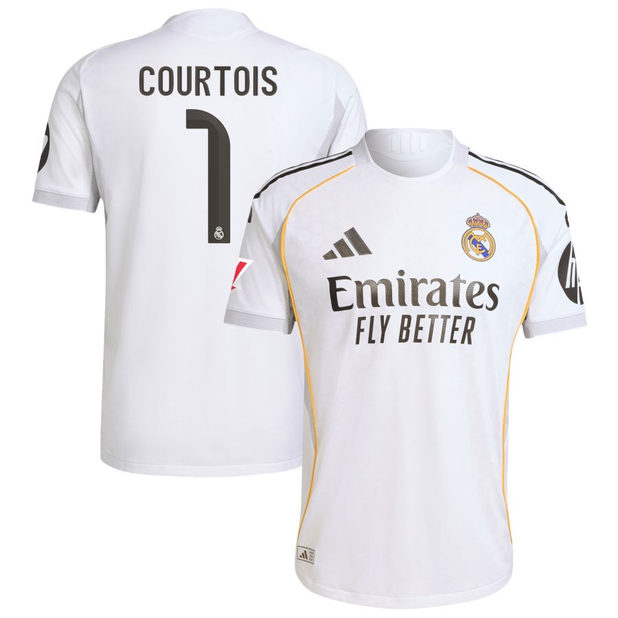 Youth Real Madrid 2025/26 Home Jersey - White