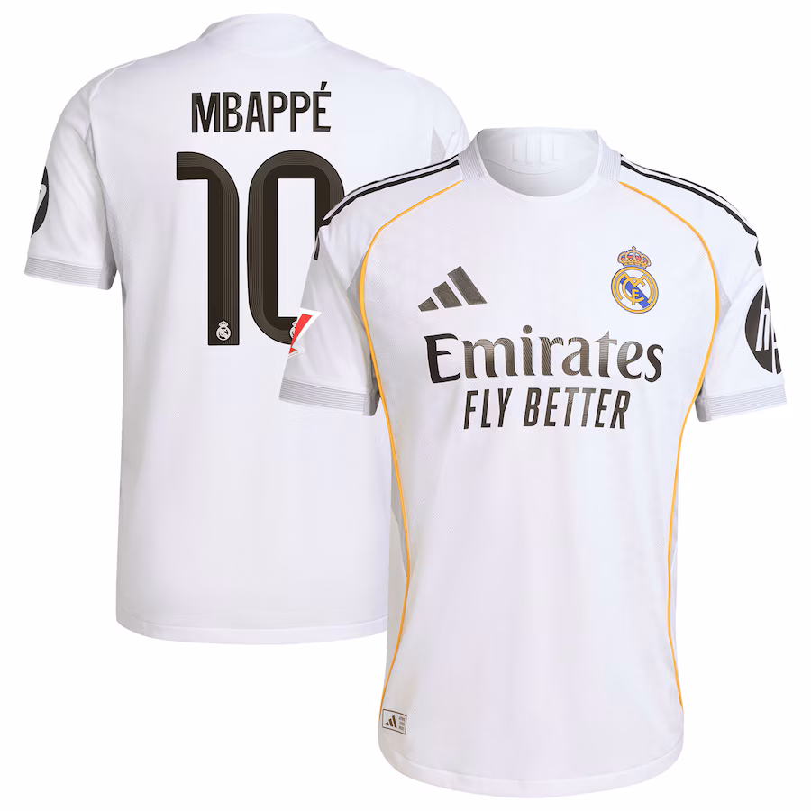 Youth Real Madrid 2025/26 Home Jersey - White