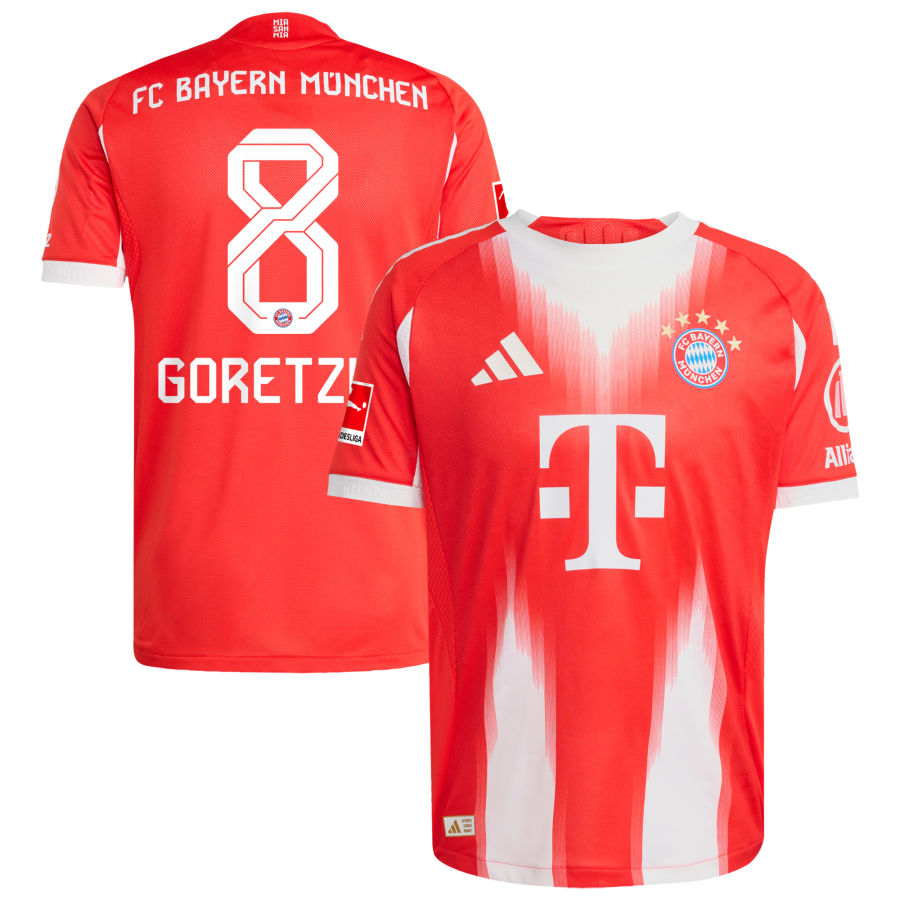Men Bayern Munich 2025/26 Home Jersey - Red