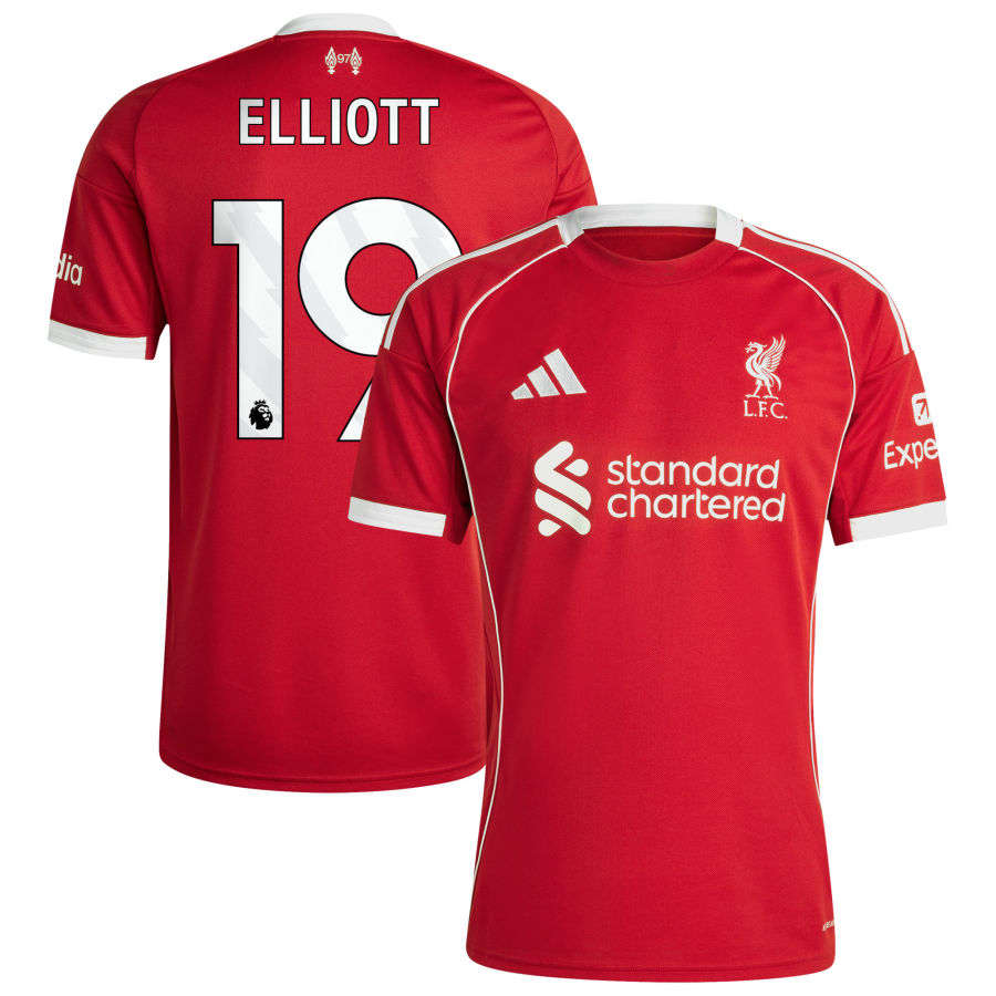 Youth Liverpool 2025/26 Home Jersey Red