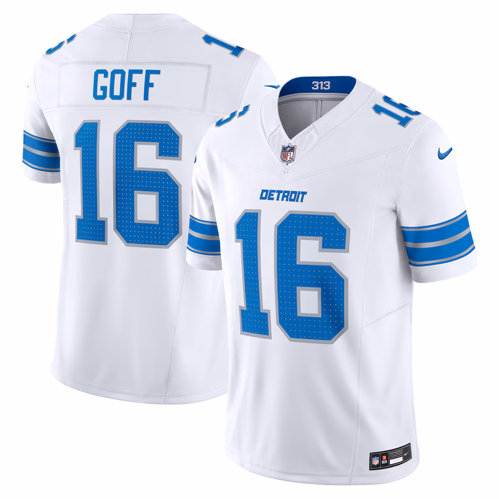 Jared Goff #16 Detroit Lions Vapor F.U.S.E. Limited Jersey