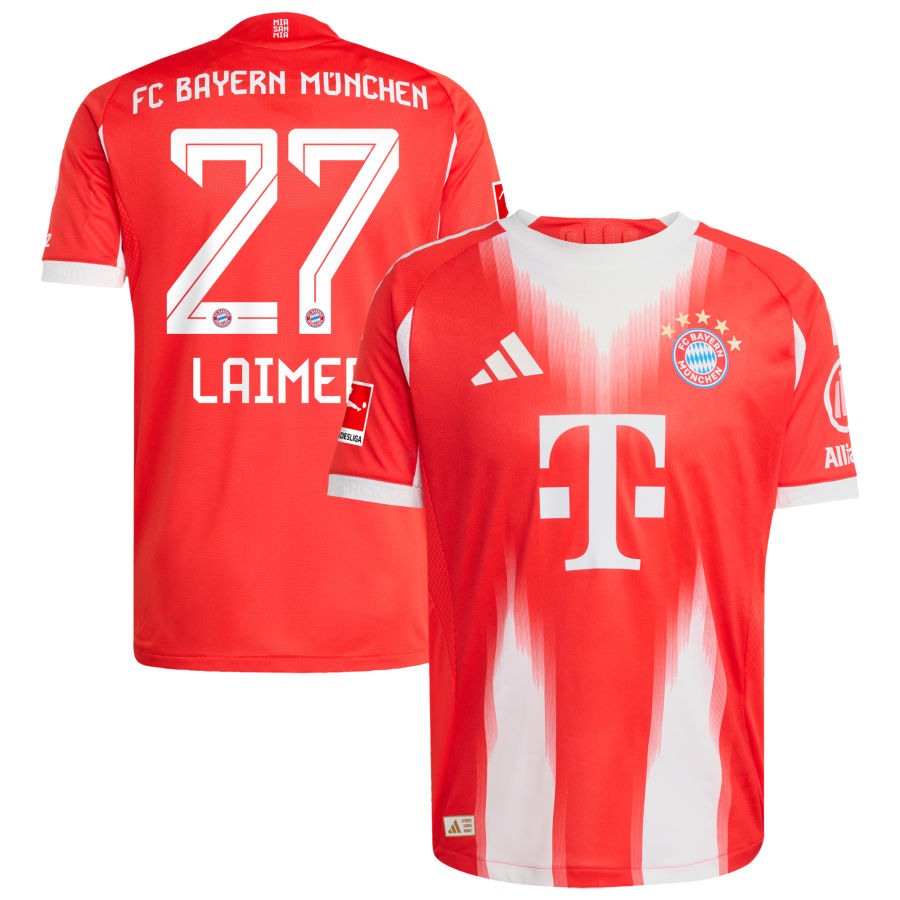 Men Bayern Munich 2025/26 Home Jersey - Red