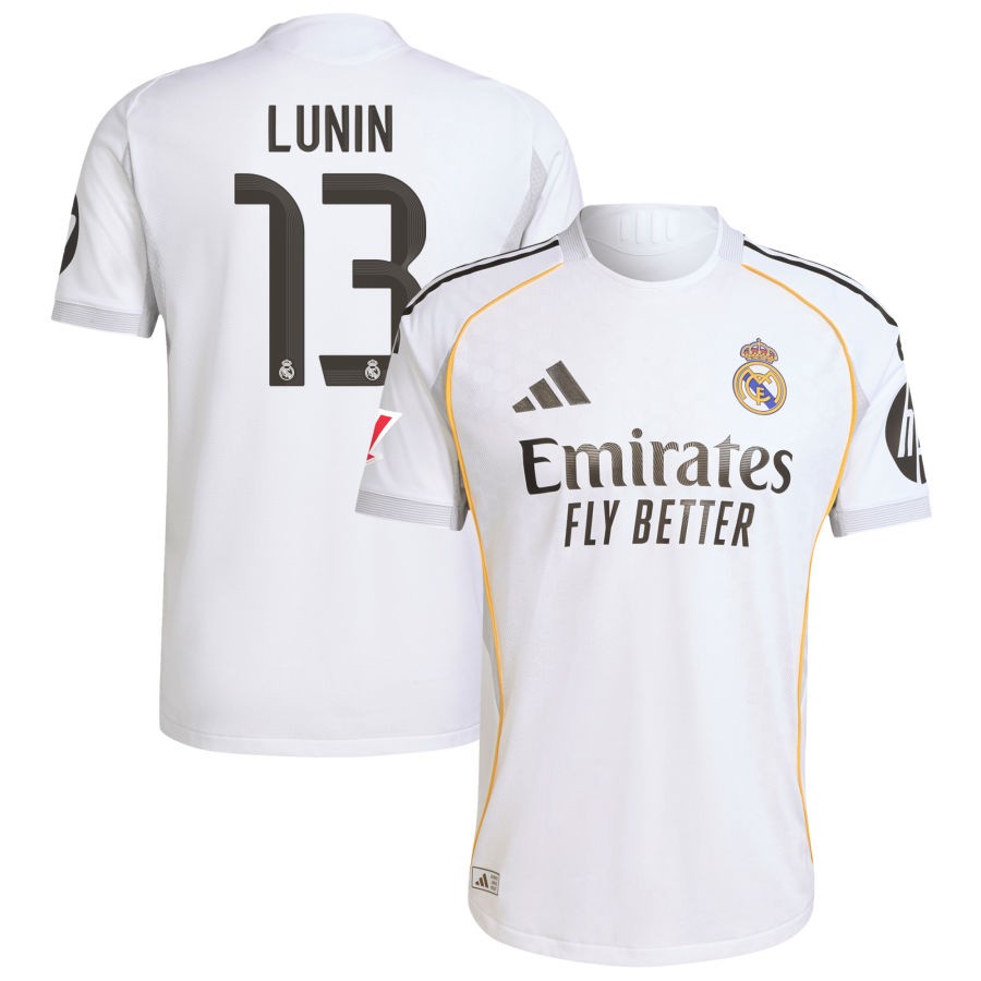 Youth Real Madrid 2025/26 Home Jersey - White