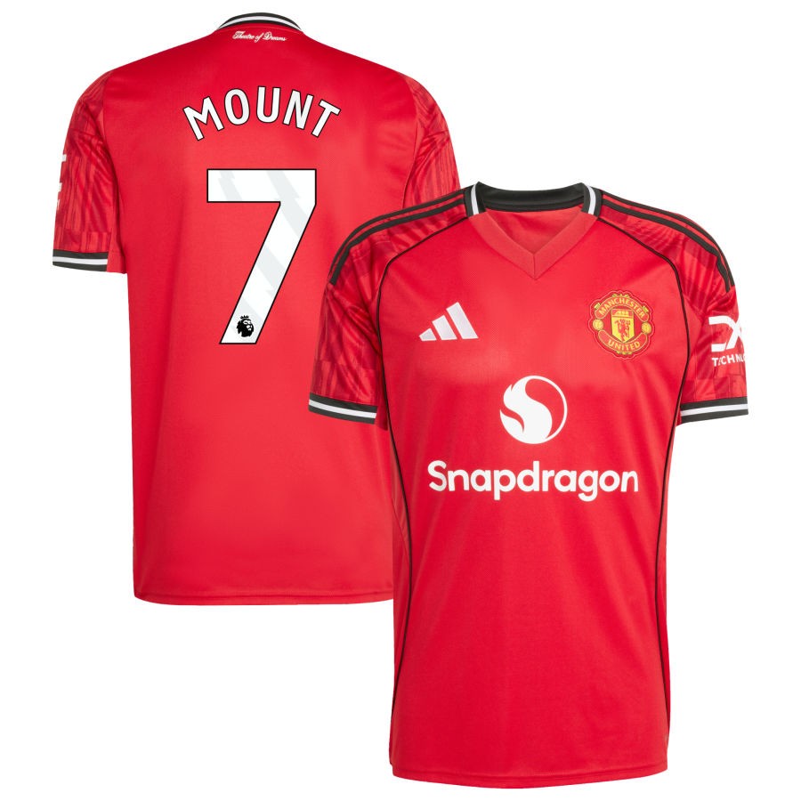 Men Manchester United Home 2025/26 Jersey - Red