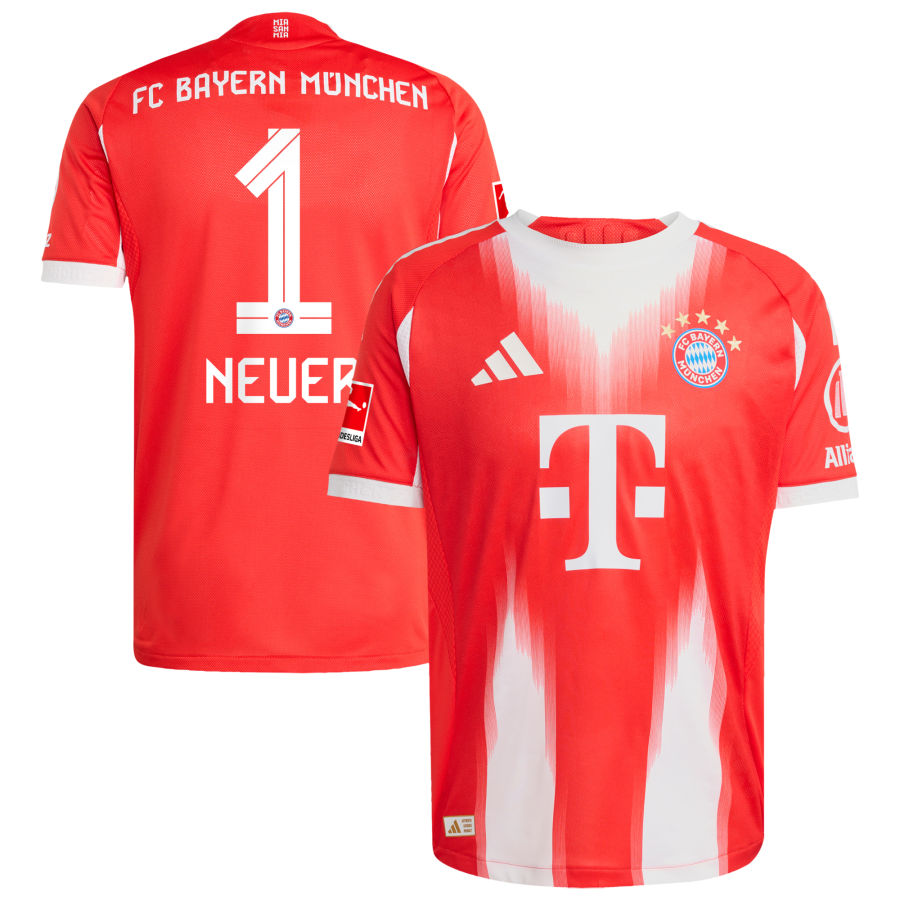 Youth Bayern Munich 2025/26 Home Jersey - Red